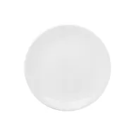 Great White Porcelain Round Coupe Plate 22cm - pack size 6