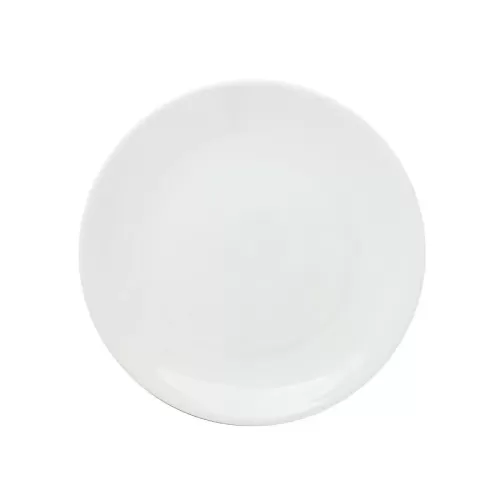 Great White Porcelain Round Coupe Plate 26cm - pack size 6