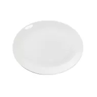 Great White Porcelain Oval Plate 28cm - pack size 6