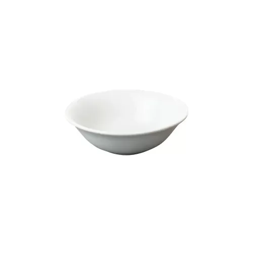 Great White Porcelain Round Oatmeal Bowl 16cm - pack size 6