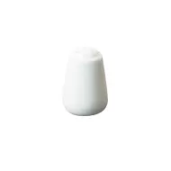 Great White Porcelain Pepper Pot 8cm - pack size 12