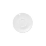 Great White Porcelain Round Espresso Saucer 12cm - pack size 12