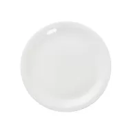 Great White Porcelain Round Narrow Rim Plate 24cm - pack size 6