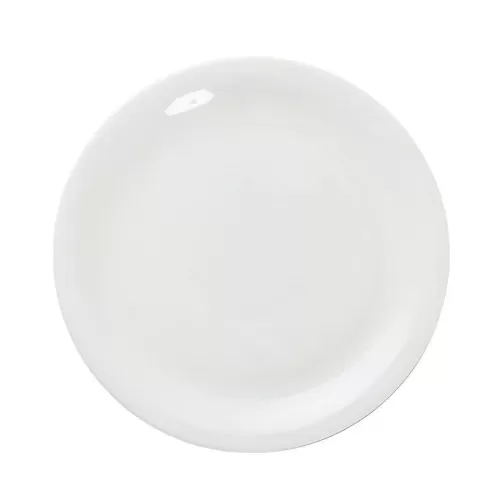 Great White Porcelain Round Narrow Rim Plate 28cm - pack size 6