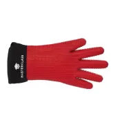 MasterClass Fleece Lined Red Silicone Oven Glove 30.5cm - pack size 2