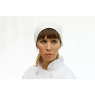 Brigade White Polyester Ventilated Mesh Beanie - pack size 1