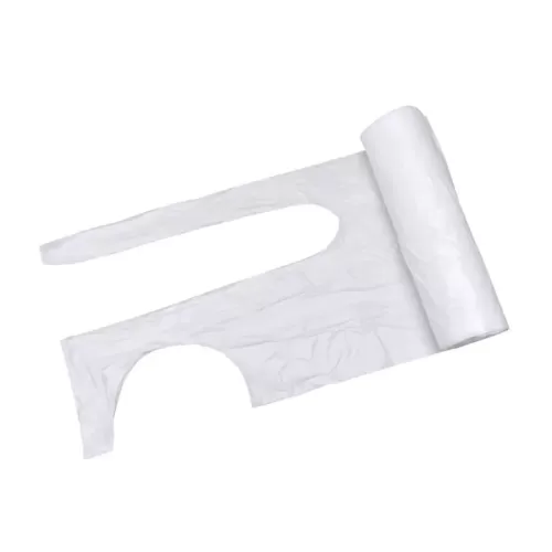 White Disposable Polythene Aprons - pack size 1