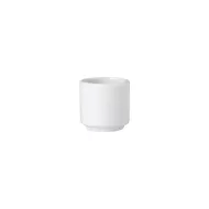 Steelite Simplicity Vitrified Porcelain White Round Egg Cup Footless 4.75cm 1 3/8 Inch - pack size 12