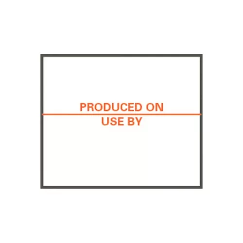 Date Gun Label 2 Line Use By - pack size 1