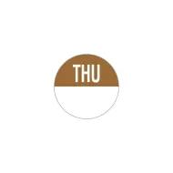 Label Thursday Permanent Round 19mm - pack size 1