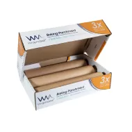 Wrapmaster® Baking Parchment Refill Rolls 30cm x 50m x 3 - pack size 1