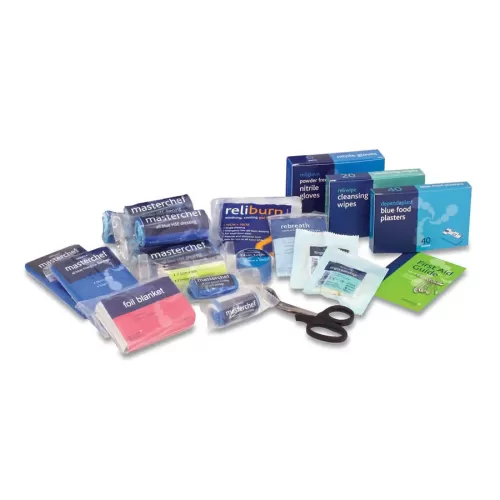 Refill For BS8599-1 Small Workplace Catering First Aid Kit - pack size 1