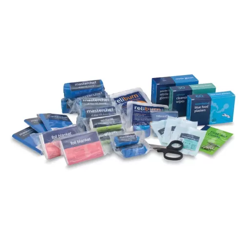 Refill For BS8599-1Medium Workplace Catering First Aid Kit - pack size 1