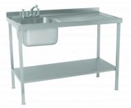 Parry Single Bowl Sink & Drainer 