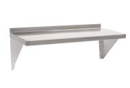 Stainless steel wall shelf. Choice of lengths
