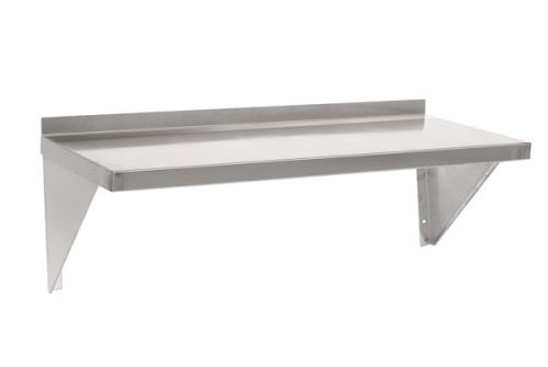 Stainless steel wall shelf. Choice of lengths