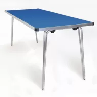 Folding Table 1830 x 685 x 698H - Azure laminated top - pack size 1
