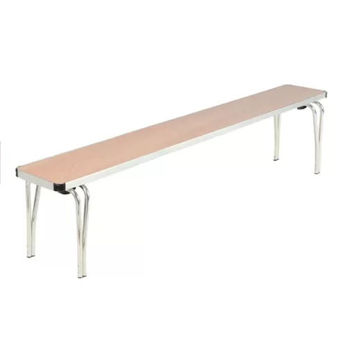 Stacking Bench 1830 x 254 x 483H - Beech laminated top - pack size 1