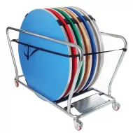 Storage Trolley - for up to 6 Round Folding Tables - pack size 1