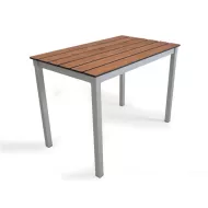 Outdoor Slatted Table 1000 x 600 x 760H - Chestnut - pack size 1