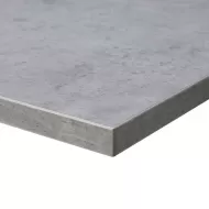 Tabilo Tuff Top® Original MFC Sheen Finish Square Light Grey Chicago Concrete Tabletop - pack size 1