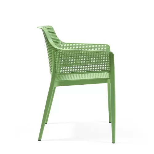 Tabilo Boom Polypropylene Sheen Finish Indoor And Outdoor Green Armchair - pack size 1