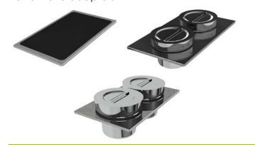 Moffat Round pot adapter 2 x 4 litre 