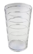 Ribbed Tumbler for Easy Gripping- pk6