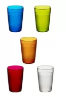 Frosted Tumbler for Hot and Cold Drinks-pk6