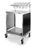 Moffat Stainless Steel Cutlery and Tray Trolley