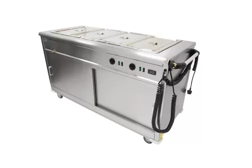 Parry Mobile Hot Cupboard Bain Marie Top MSB15